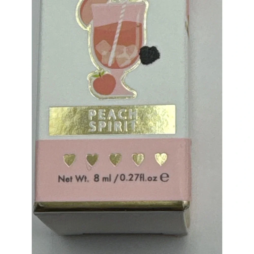 PLouise Silky Serum Peach Spirit & Stay Shining Lip Oil Peach‎ Paradise Keychain